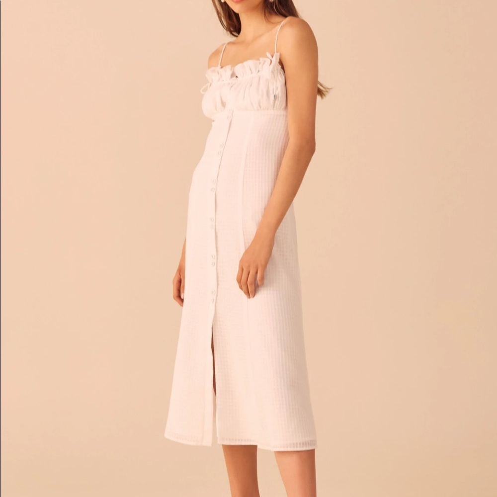 PERFECT PART MIDI DRESS IVORY